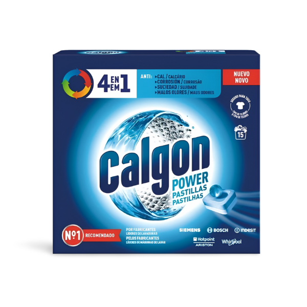 Calgon 4en1 15 pastillas Calgon 4en1 15 pastillas